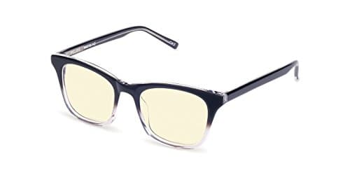 Reading Glasses - Helios Blue Light Blocking Computer and Gamer Glasses for Men and Women with Acetate Frames, CR39 lenses - FDA and CE Approved - Magnification Strength 0 to +2