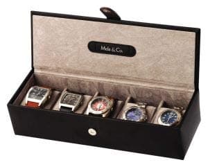 Mele and CoBlack Men's Five Watch Box