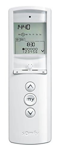 SOMFY Telis 6 Chronis RTS Remote w/Timer, in White