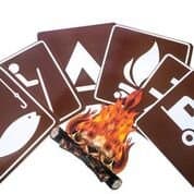 National Forest Adventure Camp Signs