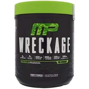 Wreckage Pre-Workout, Fruit Punch, 12.61 oz (357.5 g)