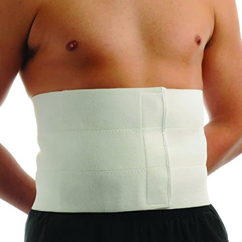 Orthotix Adjustable Size Abdominal Binder/Support with FREE HERNIA PAD (Medically Approved & Supplied to NHS)
