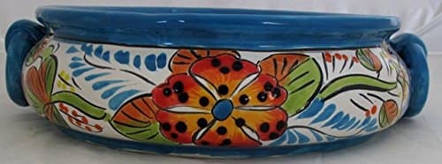 Talavera Succulent Bowl with Rings Small (Spring)