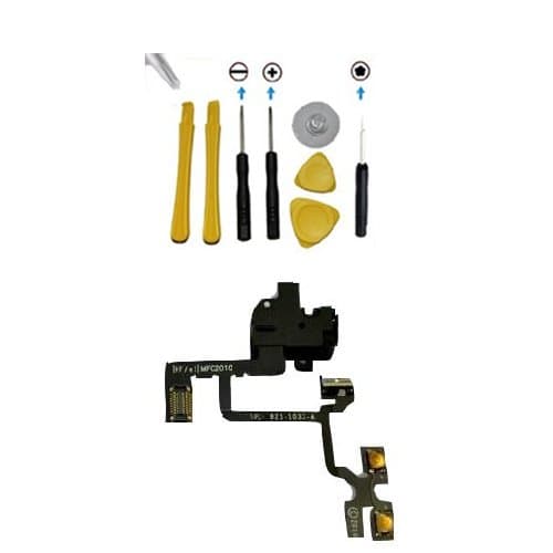 YB Planet iPhone 4 Hedphone Jack Proximity Sensor + Complete Seven Piece Tool Kit + Five Star Torx Opening Screwdriver