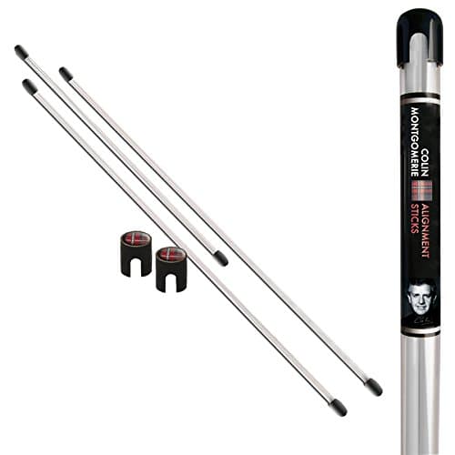 Colin Montgomerie Alignment Stick Training Aid, White