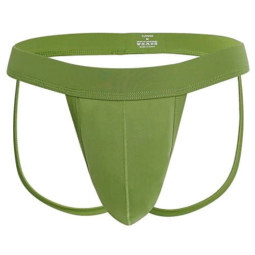 G Sir Mens Thong Comfy Pouch Athletic Supporter Performance Jockstrap Elastic Waistband Sexy Underwear,Multi-Color Optional