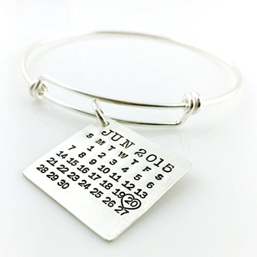 Mark Your Calendar Simply Charming Bangle Bracelet