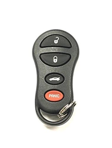 Oem 4 Button Dodge Chrysler Jeep Keyless Remote 04602260AA AB Gq43vt17t Self Programmable