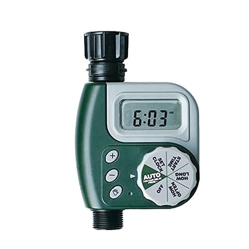 Foerteng Digital Water Timer - Outdoor Waterproof Gardens Single Valve Automatic On Off Water Faucet Hose Timer
