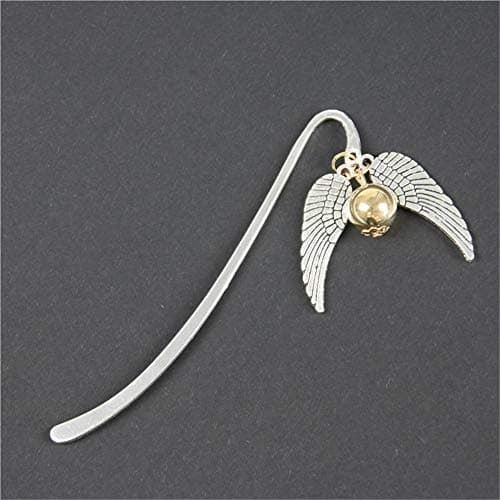 1 Pcs Gold Best Gift for Reader Snitch Harry Bookmark Charm Bookmark - Harry Potter Bookmark Gift kangxiaoyan