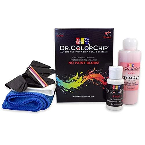Dr Colorchip Drcolourchip Touch Up Scratch Repair Paint Compatible With BMW 5 Series Repair Kit (2013-2017) - Mediterranean Blue Metallic