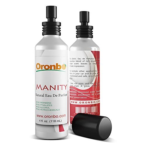 Manity Eau De Parfum 4 Oz Intimate Spray (for Men) Long Lasting Natural Product for Your Body and Private Areas - No Alcohol