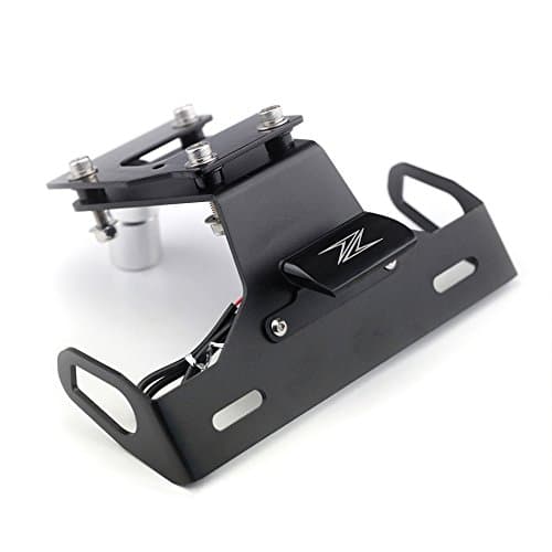 Motorcycle accessories Registration License Plate Holder LED Frame Tail Light Bracket Mount for KAWASAKI Z900 2017-2018