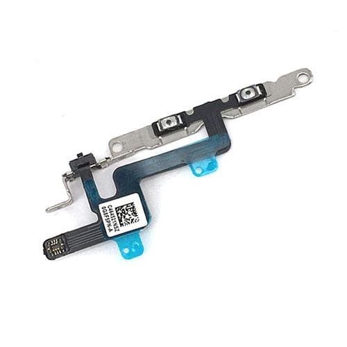 Volume Button Silent Switch Flex Cable with Bracket Holder Replacement for IPhone 6 (4.7'')