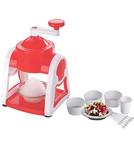 Tapsi Virgin Plastic Manual Gola Maker with Slush Maker and Ice Crusher