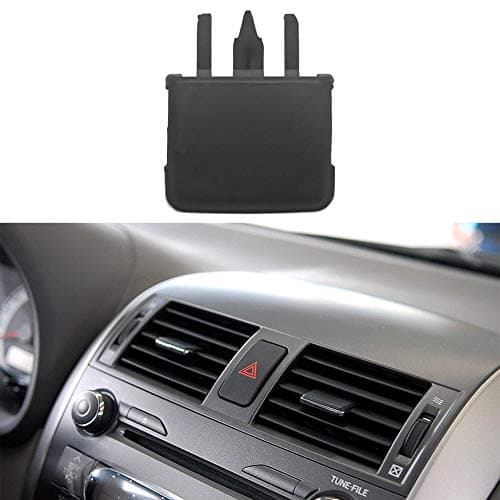 Widewing Front Air Vent Outlet Tab Clip for Corolla Air Conditioning A/C Tab Clip (Black)