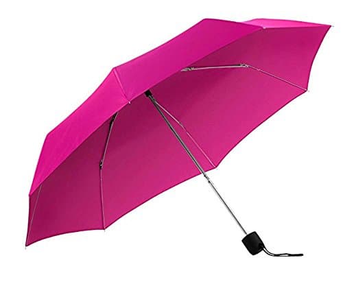 Hot Pink Manual Folding Model Palm Handle Defense