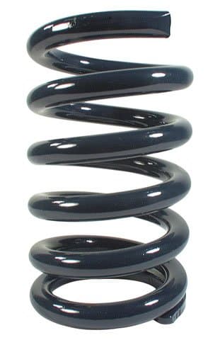 Hyperco 18Z1440 Blue 5.5" O.D. 9.5" Free Length Steel Conventional Style Front Coil-Over Spring with 1440 lbs. Spring Rate