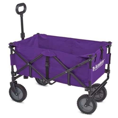 Outdoors Folding Sport Wagon with Removable Bed (Purple)