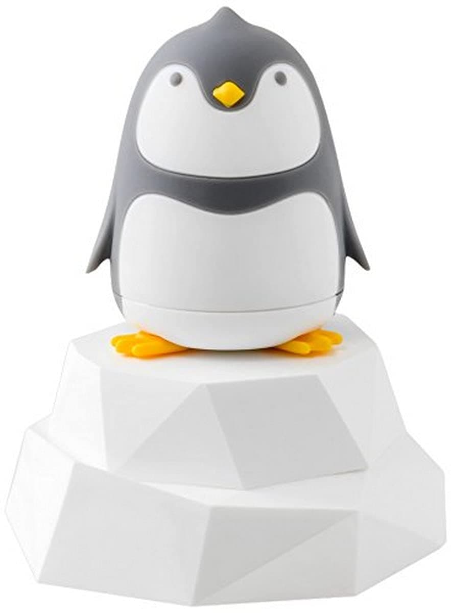 iThinkingIce Block Penguin Shaped Portable Screwdriver with Extension Bar, Gray (ITK-PG9001-GY)