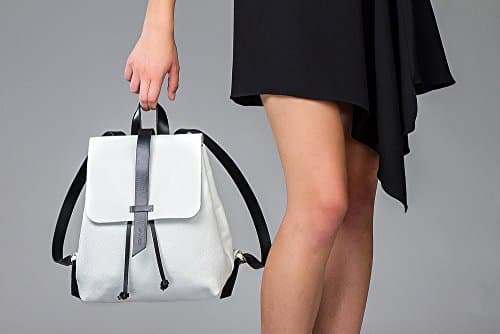 Leather White backpack, leather mini backpack, Leather Tote bag, women bag, woman small backpack, handmade backpack, women white backpack, women mini backpack, school backpack, leather purse