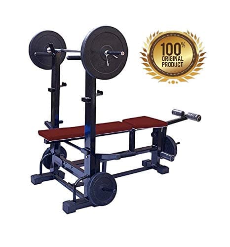 Madhrun ABS-RUN-1765 Home Gym Bench (Multicolor)