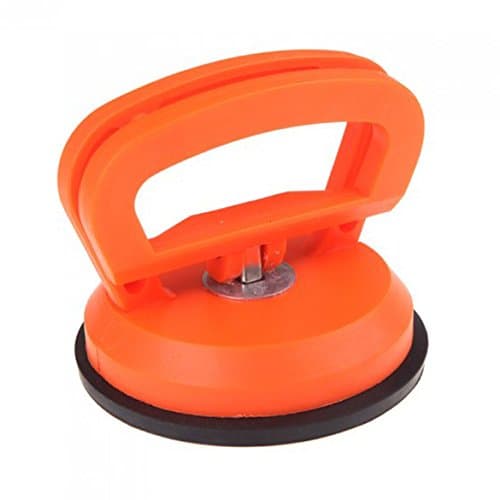 Awakingdemi Small Dent Repair Puller Lifter Screen Open Tool Glass Car Suction Sucker (4.5inch, Orange)