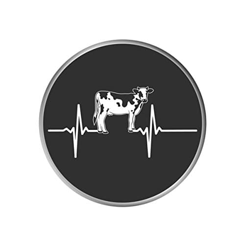 Expanding Pop Stand and Grip Socket for Phones or Tablet - Hold It - Heartbeat Cows Farmers