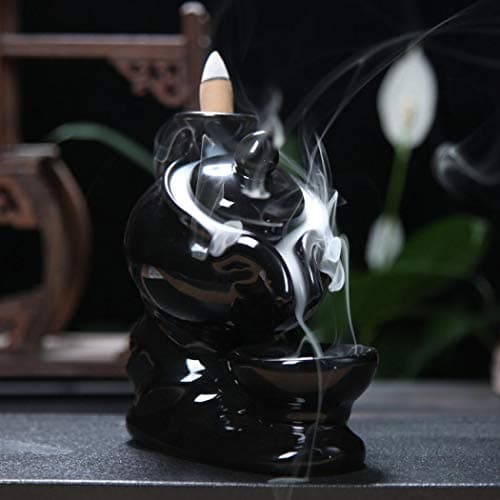 Backflow Incense Holder Incense Sticks Holder, Incense Cone Holder Backflow Incense Burner