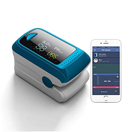 Portable Finger Pulse OX Range Measuring Meter Finger Pulse Oximeter Blood Oxygen SPO2 PR Saturation