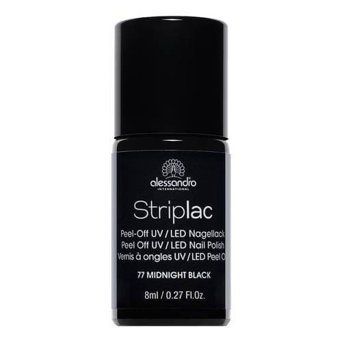 Alessandro - Striplac - UV Nail polish - Midnight black