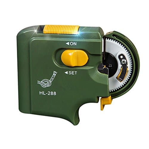 Hotab Automatic Fishing Hook Line Tier Tool Tie Machine Tying Knot Lure Fishing Tackle Device … (Green)