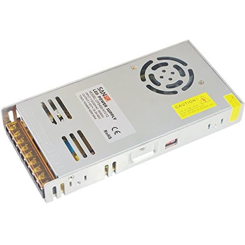 Switching Power Supply Unit 12V 400W 33A Constant Voltage LED Driver 12VDC Indoor 110V AC-DC 12Volt Transformer Converter
