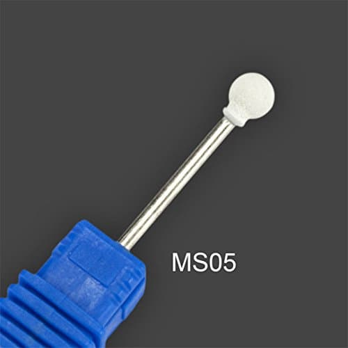 1PCS 10 Style Ceramic Stone Nail Drill Bit Milling Cutter Clean Manicure For Electric Nail Drill Tool Salon File Burr TRMS01-10 MS05