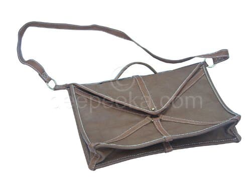 Deepeeka-AH3988 Roman Leather Bag (Pera)