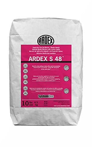 Ardex S 48 Brilliant White Rapid-Set Thin Set Mortar/Mastic Hybrid 10 lb Bag