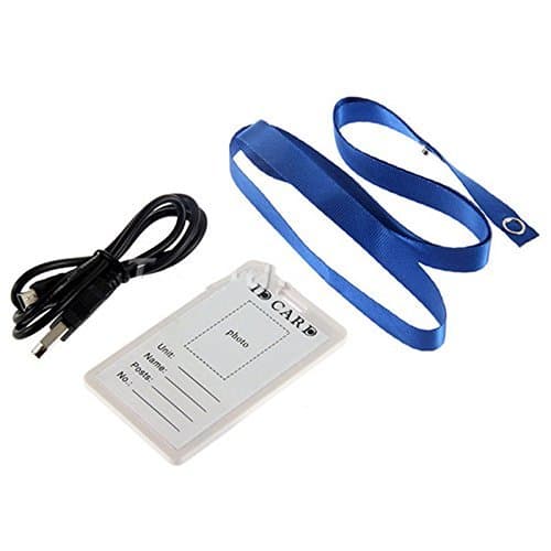ID Work Card Mini Spy Hidden Camera Video Recorder Surveillance Camcorder 8GB