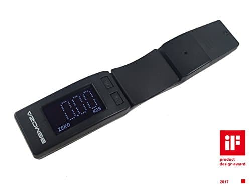 IF Award Winning BEMOZA Digital Hanging Luggage Scale with Data Hold Function, 110 Pounds