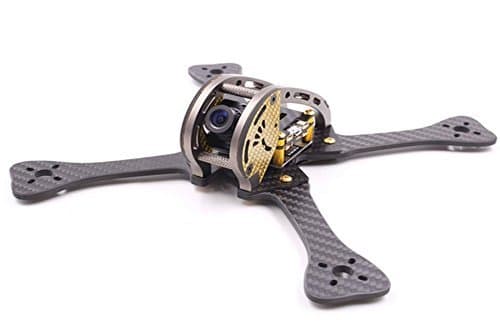 Thriverline 255mm FPV Frame 3K Carbon Fiber Frame 4mm Thickness with Output 5v 3A and 12V 0.5A BEC PDB Board for FPV Racing Drone like QAV210 QAV250 etc