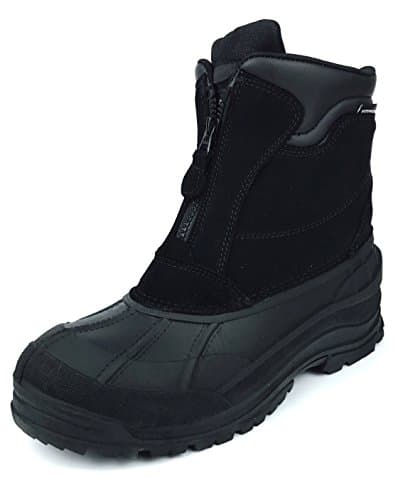 MEADA A106 Winter Duck Snow Boot Black 13