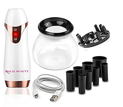 Makeup Brush Cleaner Spinner Kit - Our Device is USB Rechargeable so No Batteries Needed | Keep Your Brushes Clean, Eliminate Bacteria and Have Healthy Breakout Free Skin by Nalaj Beauty