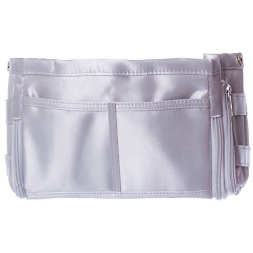 Clutter Control Premium Handbag and Purse Organizer Insert By Gaudy Guru (TM) (Style 4, Silver Grey)