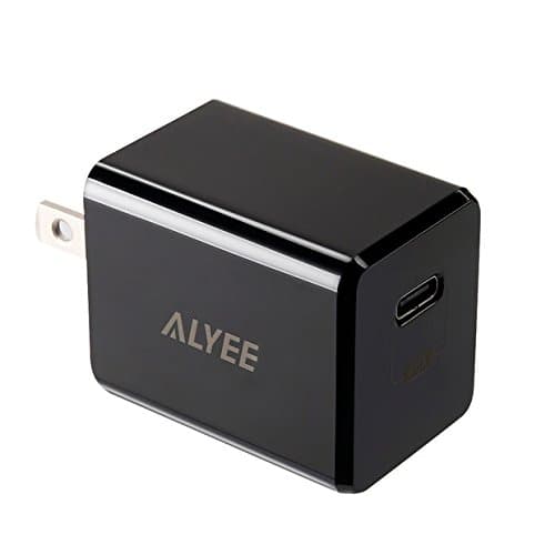 USB C Wall Charger, Type C Fast Charger, 18W PD Wall Charger Compatible with MacBook Pro/Air 2018, iPad Pro 2018, iPhone XS/Max/XR/X/8/7/Plus, Galaxy S9/S8, etc