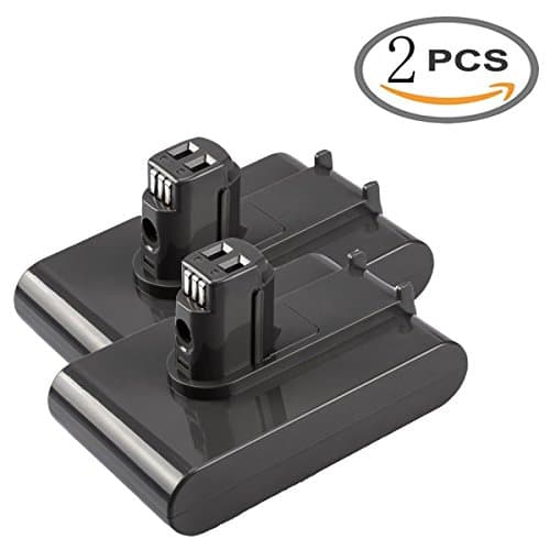 JJYDCGJ Replacement Battery Pack 22.2V 2000mAh Lithium Ion Backup Battery for Dyson DC31 DC34 DC35 DC44 (Not Fit Type B, DC44 MK2) 917083-01 Handheld Vacuum Cleaner (2pack)