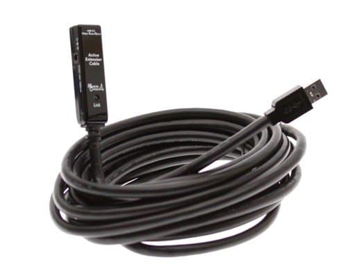 Gearmo USB 3.0 Extension Cable 22ft. (7-Meter) A-Male to A-Female with Power Input