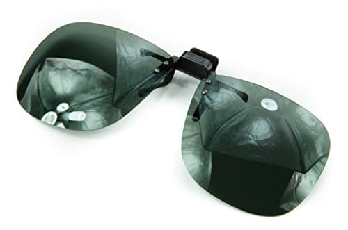 Polarized and Polycarbonate Clip-on Flip-up Glasses