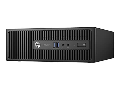 HP Premium High Performance Business ProDesk 400 SFF Desktop - Intel Quad-Core i5-6500 Up to 3.6GHz, 8GB DDR4, 500GB HDD, Intel HD Graphics 530, DVDRW, 802.11bgn, Win 10 Pro(Keyboard & Mouse Included)