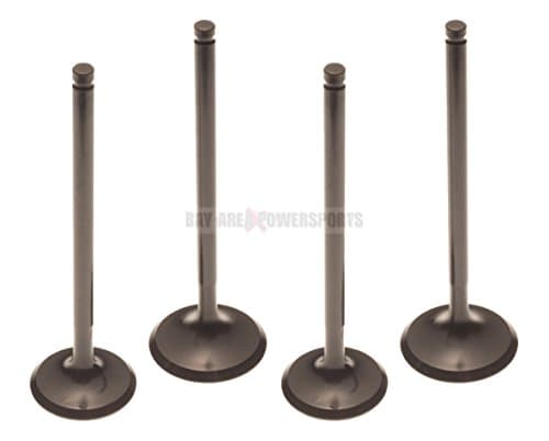 Honda 2 Intake & 2 Exhaust Complete Engine Valve Set TRX 400EX 400X 500 Rubicon