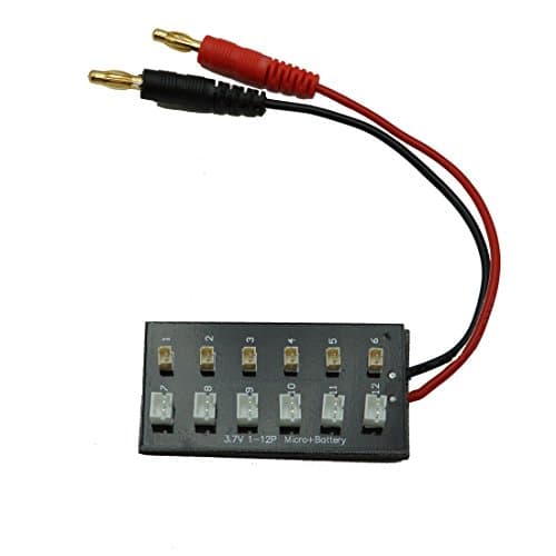 Aneagle 1S Lipo Battery Charging Board Parallel Connect Plate mCX mCPX for Horizon Blade UMX Drone, RC Vehicle, toys battery etc