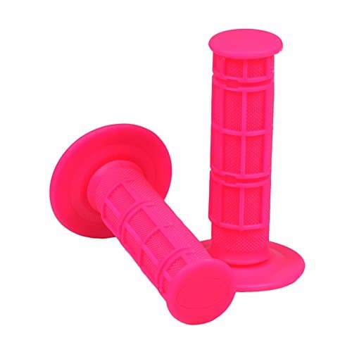 Alvey Rubber Waffle Style Handlebar Grip Set for Scooters, ATVs, Dirt Bikes
